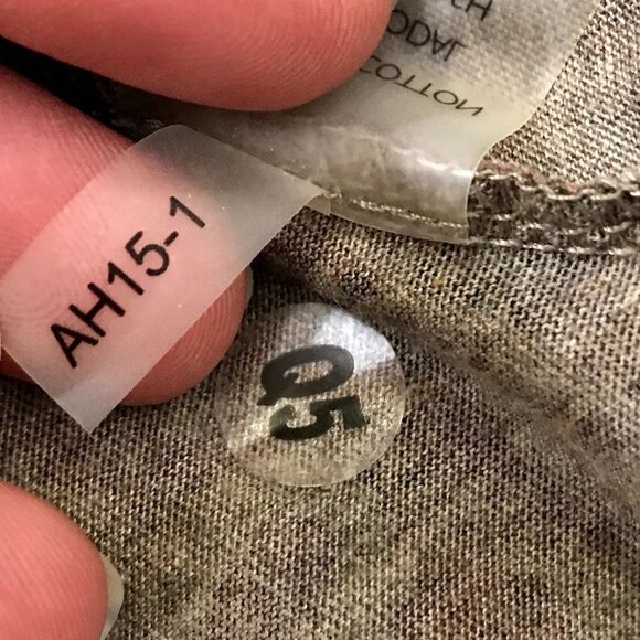 Peruvian Connection Maxi Dress Long Sleeve Purple Gray Floral Print Medium - Picture 11 of 11